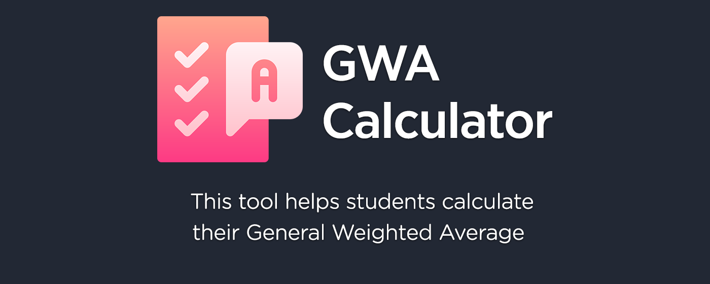 GWA Calculator