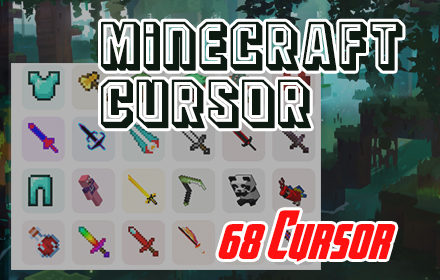 Minecraft Cursor for Chrome